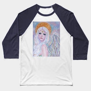 Evangelina angel by Renee Lavoie Baseball T-Shirt